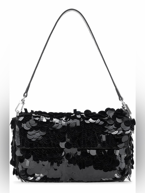 STAUD Handbags - Staud | Timmy convertible shoulder bag with black sequins